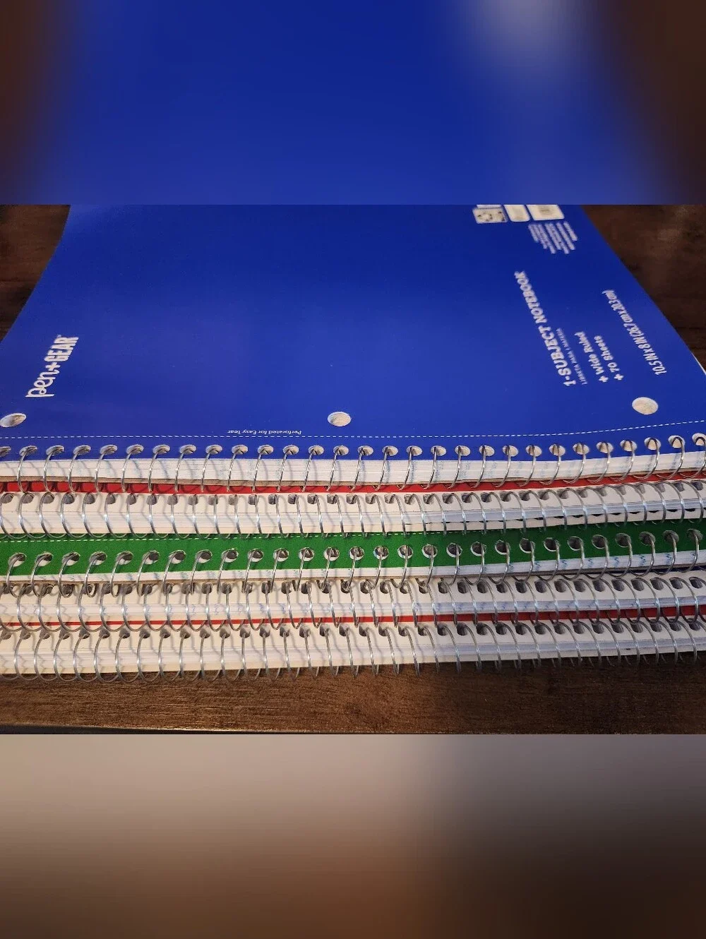 5pk, 1-SUBJECT NOTEBOOKS